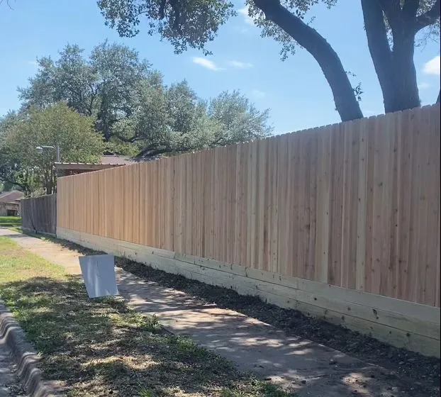 Wood Fence project photo 2 in Victoria County, TX
