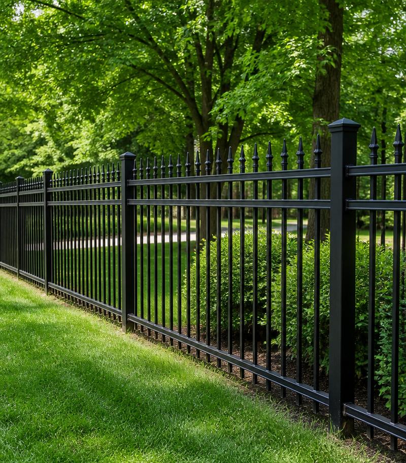 Aluminum Fence built by Horsefly in Victoria, TX