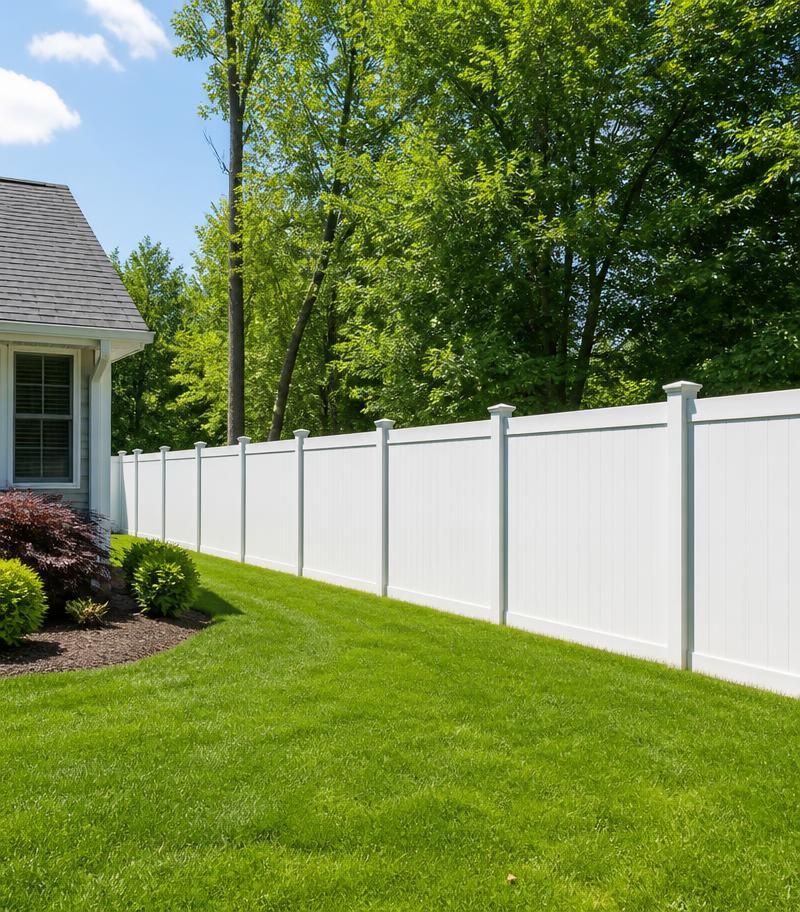 Vinyl Fence built by Horsefly in Victoria, TX